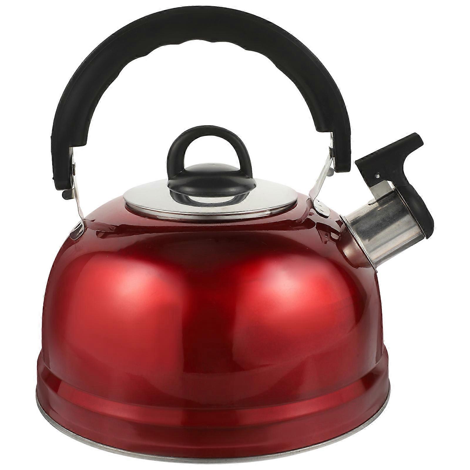 Stovetop Whistling Kettle Boiling Water Sounding Whistle Household Users 7.9X7.3X7.3In 1Set