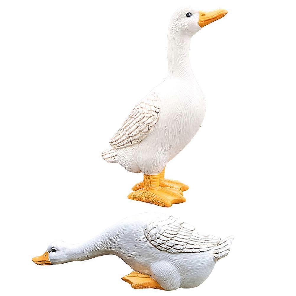 Resin Craft Decor Figurines for Decoration 4Pcs Outdoor