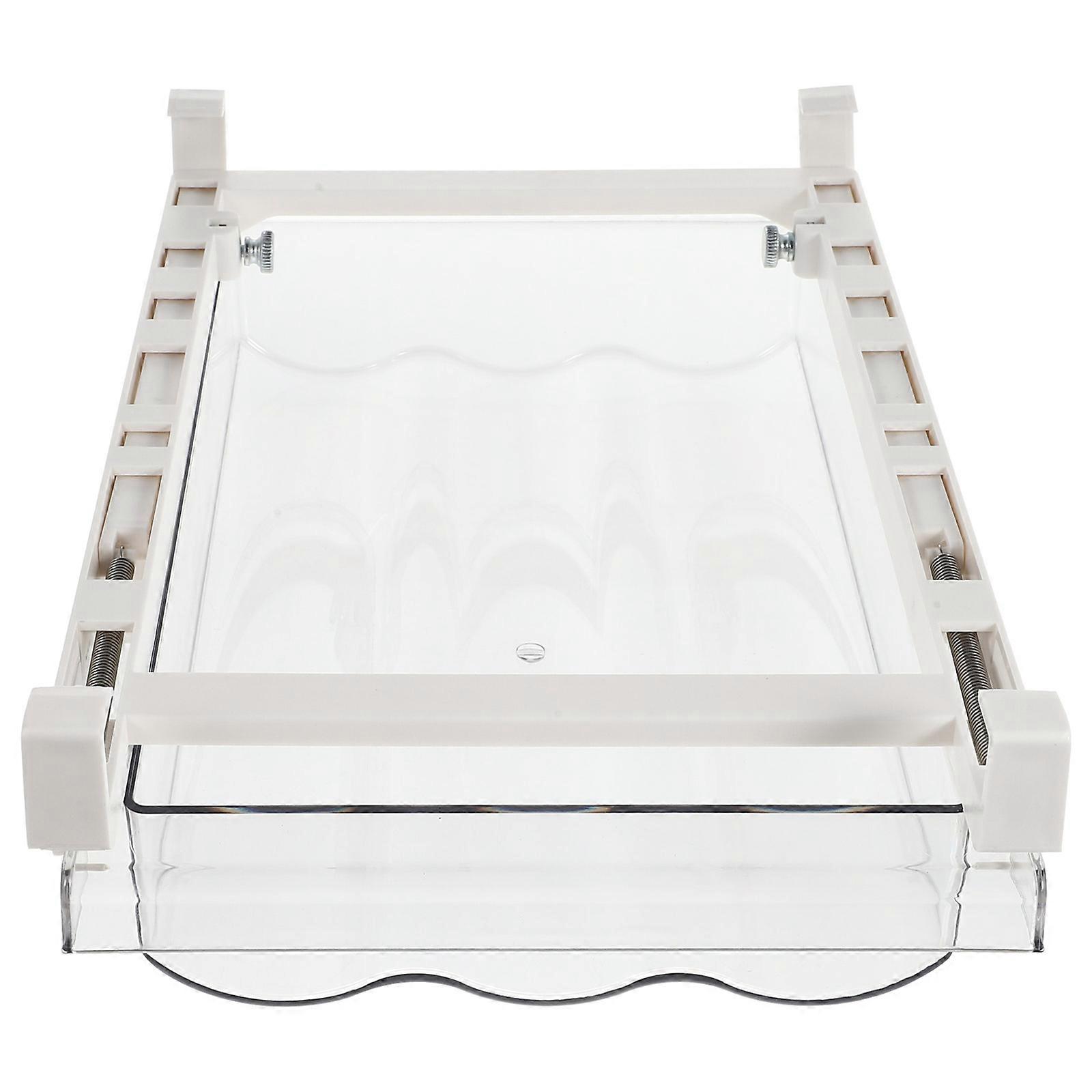 Pet Refrigerator Egg Holder Drawer Style for Storage Use 1Pcs White