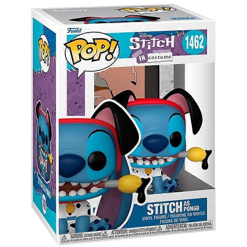 Disney Stitch as Pongo Plush Toy, 12-inch Soft Stuffed Animal