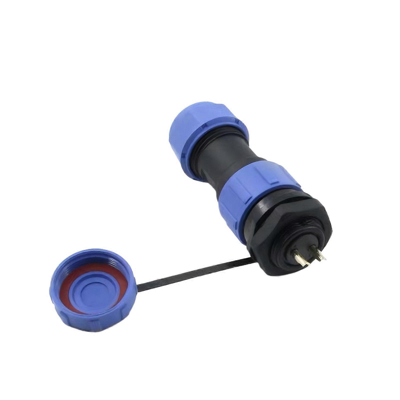 SP21 21MM Multipole Panel IP68 Waterproof Plug Socket 2Pin/3Pin/4Pin/5Pin 