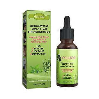 O líquido nutritivo para cabelos com menta acalma cabelos secos e crespos, fortalece os cabelos e o couro cabeludo