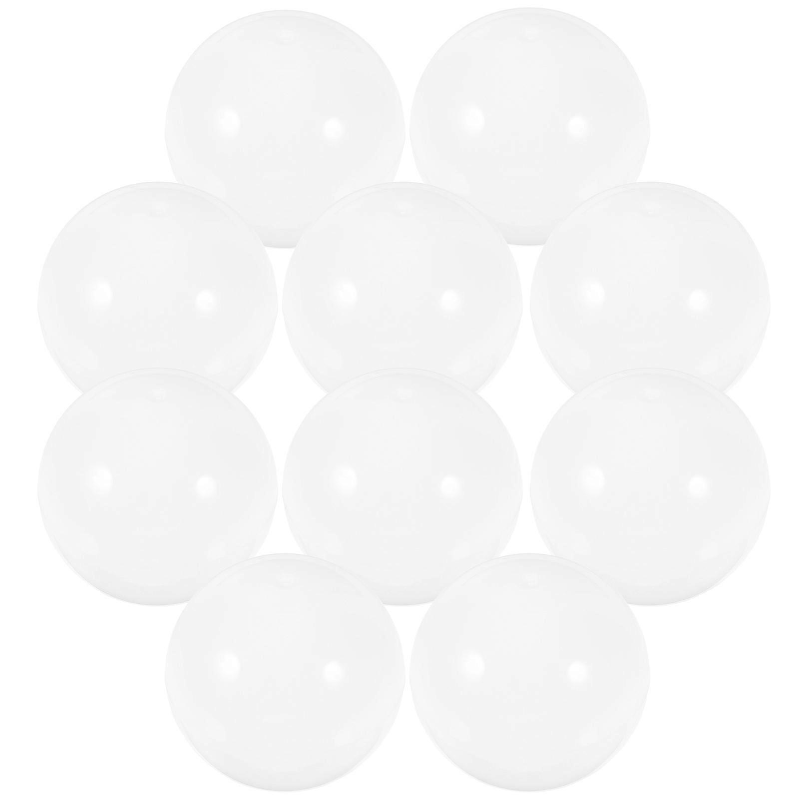 White Plastic Empty Balls Capsules for Storage 200Pcs Fillable Capsules