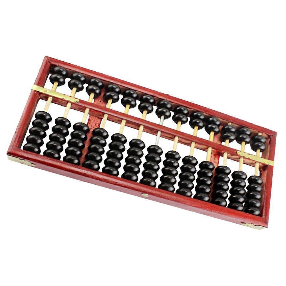 Wooden Vintage Abacus Arithmetic Abacus for Kids 3Pcs Counting Tool
