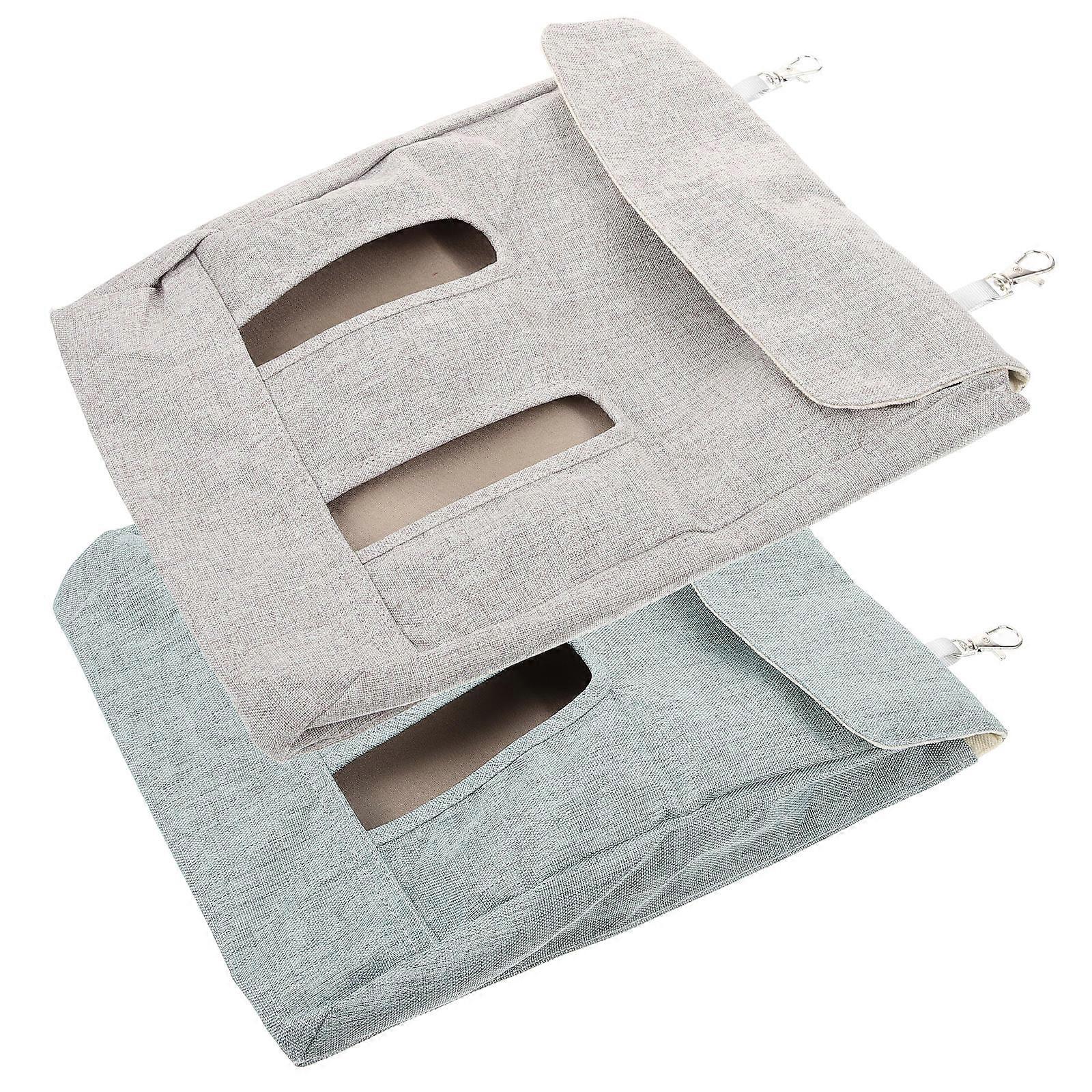 Assorted Color Rabbit Feeder Hanging Storage Bag for Feeding 2Pcs