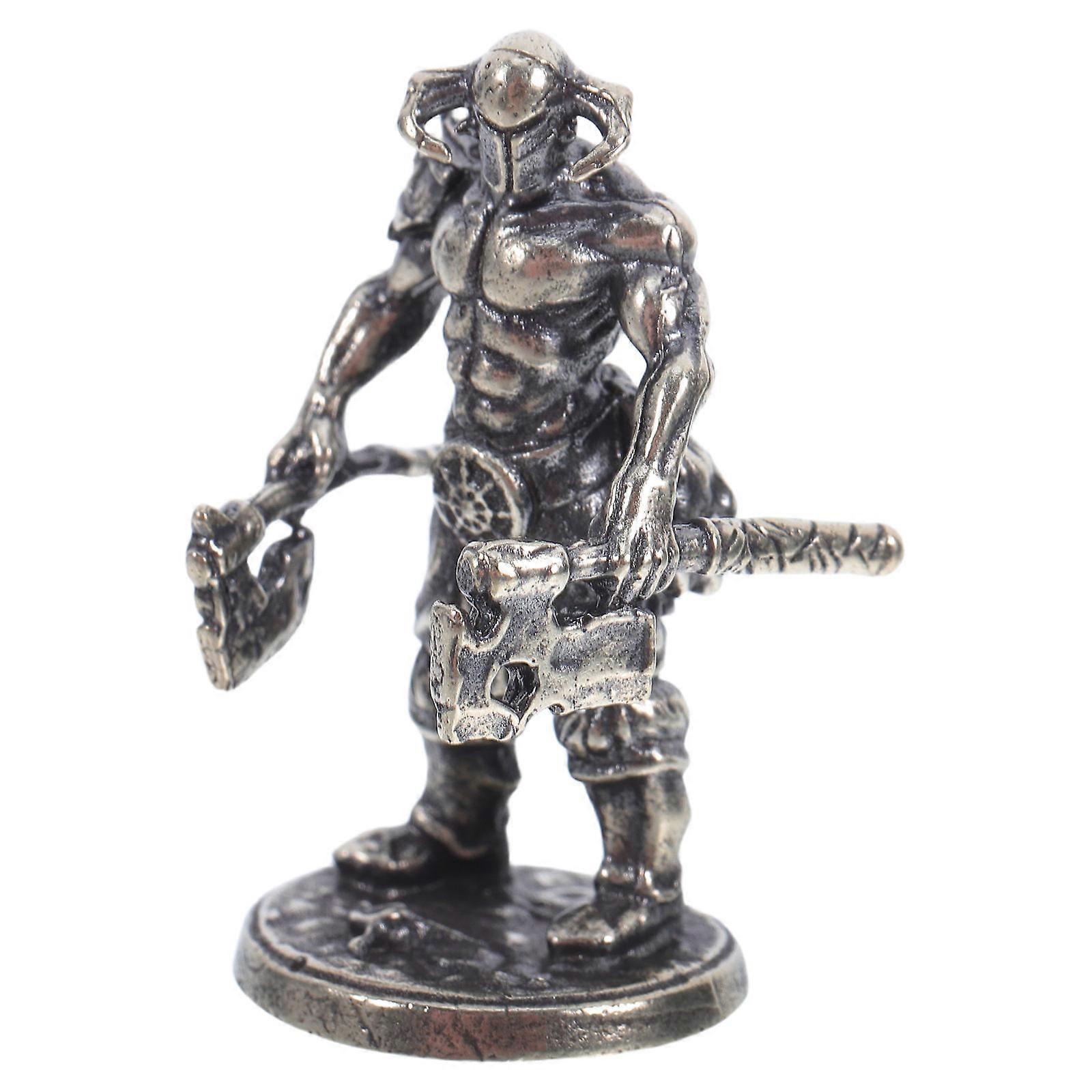 Samurai Warriors Miniature Figurine 4Pcs For Home Office Indoor Decorative Display Multi Color With Craftsmanship