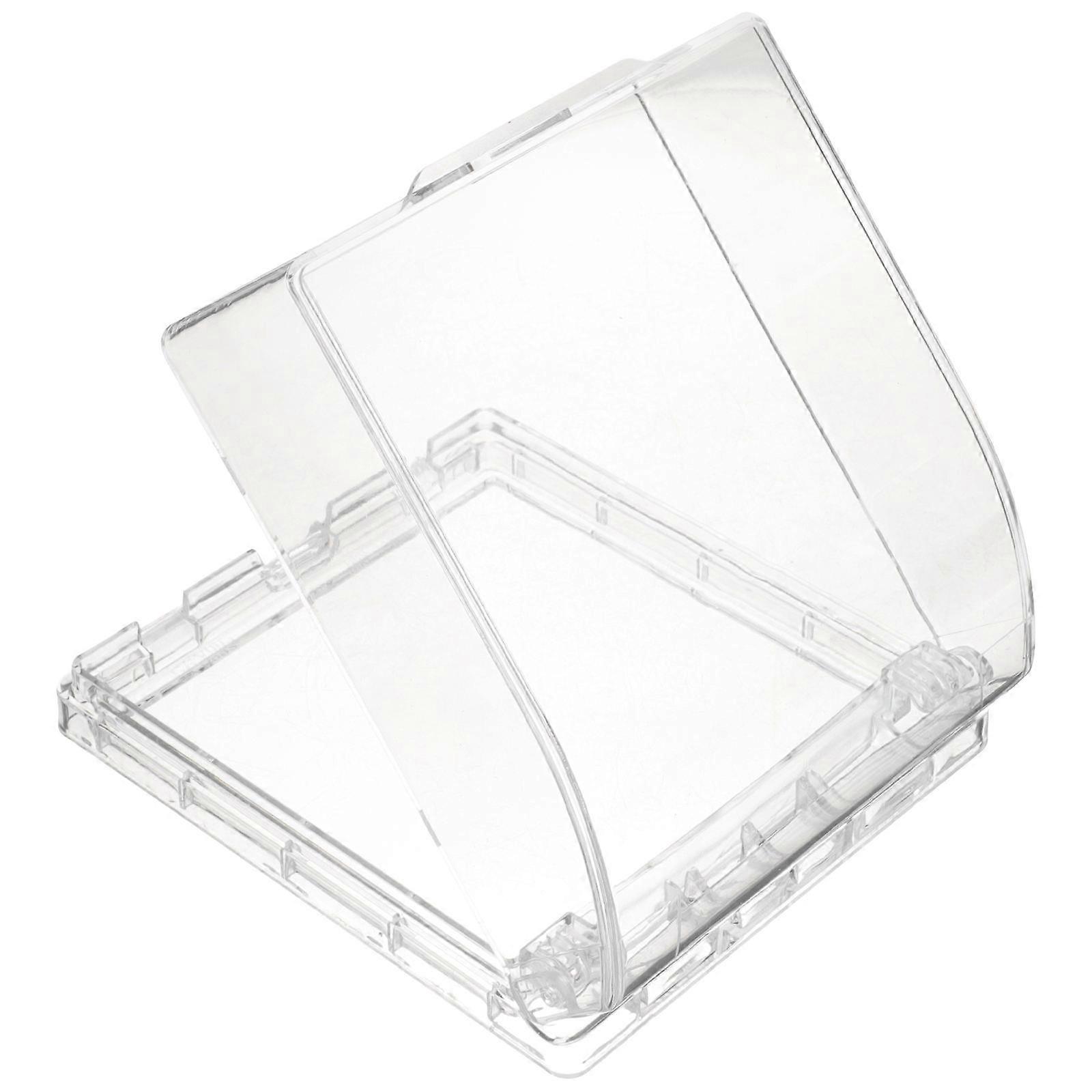 Doorbell Chime Cover Transparent Plastic Protective Cover 5Pcs