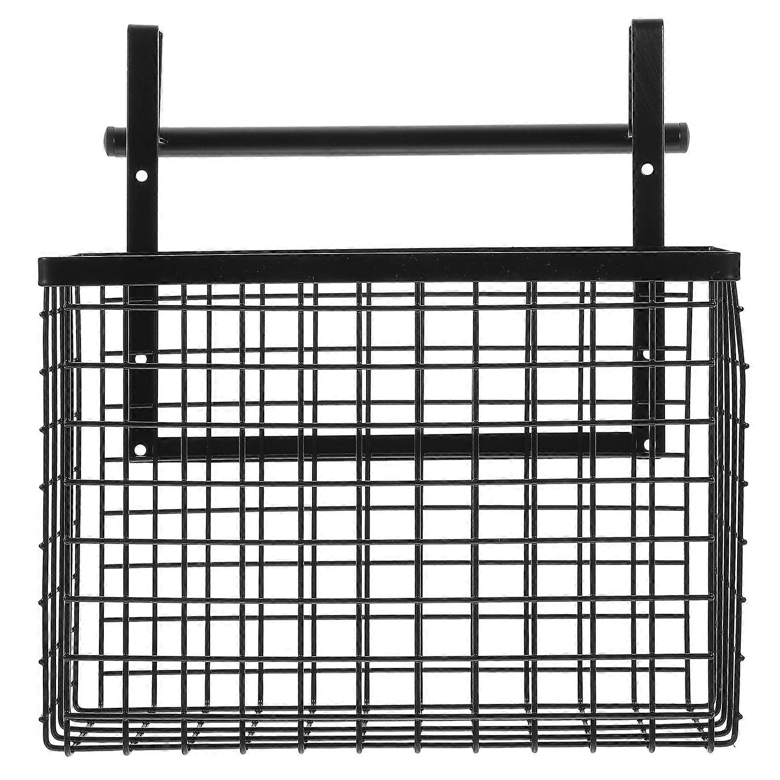 Hanging Storage Basket Over Cabinet Basket for 2Pcs Kitchen Organizer