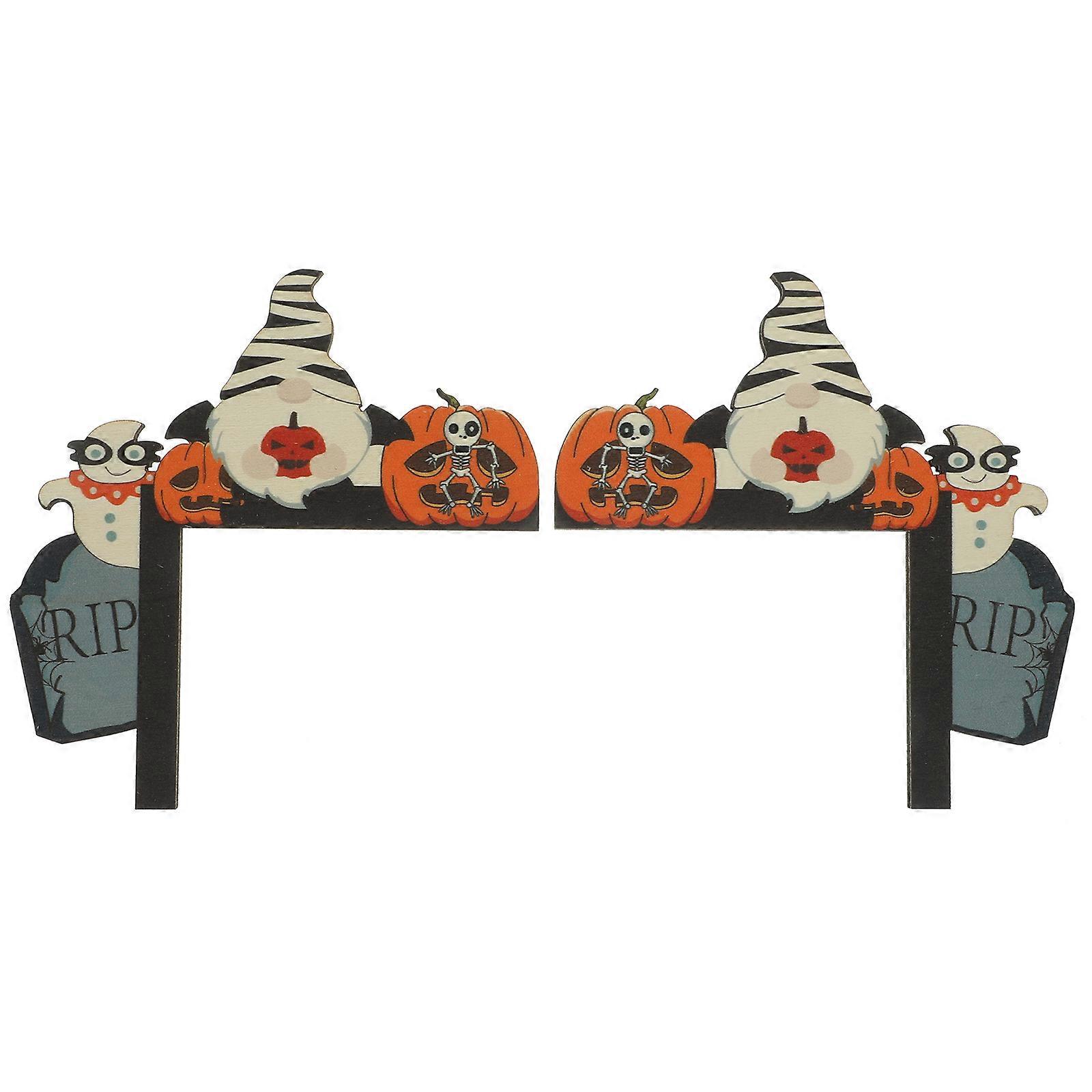 Spooky Halloween Door Frame Decoration For Home And Party Use Featuring Unique Corner Shape In Multi Sets