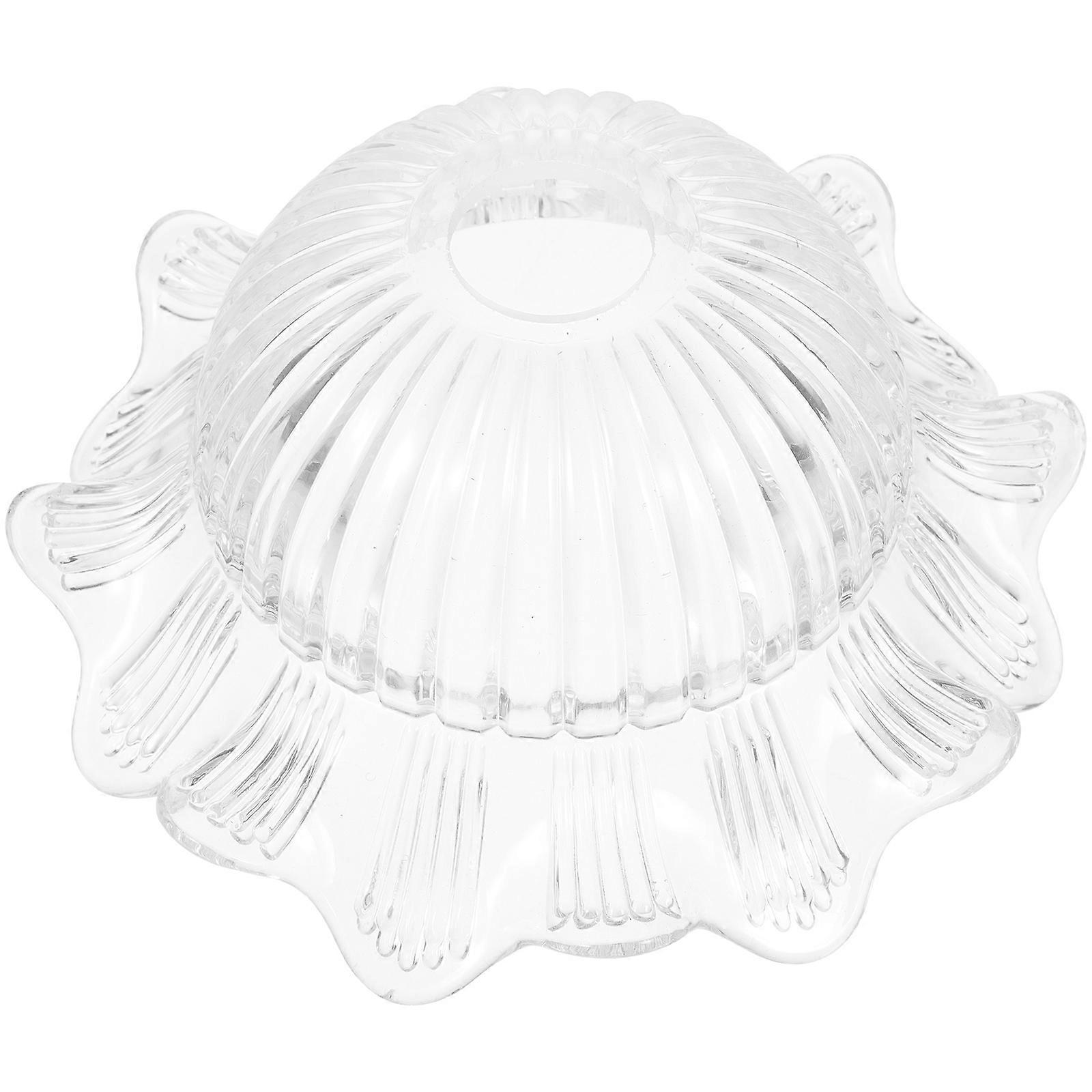 Pendant Light Shade Glass Cover for Bare Bulb Decorative 2Pcs