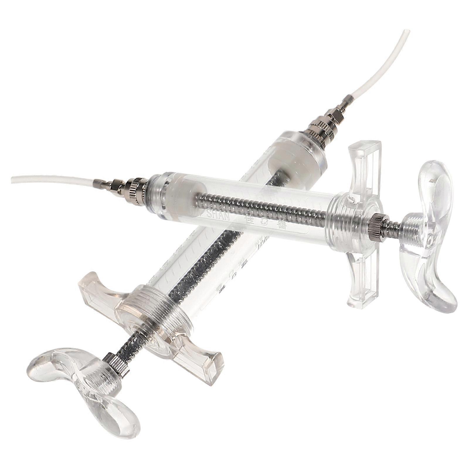 Feeding Syringe Transparent for Parrot Use 4Sets Feeding Tube Syringe
