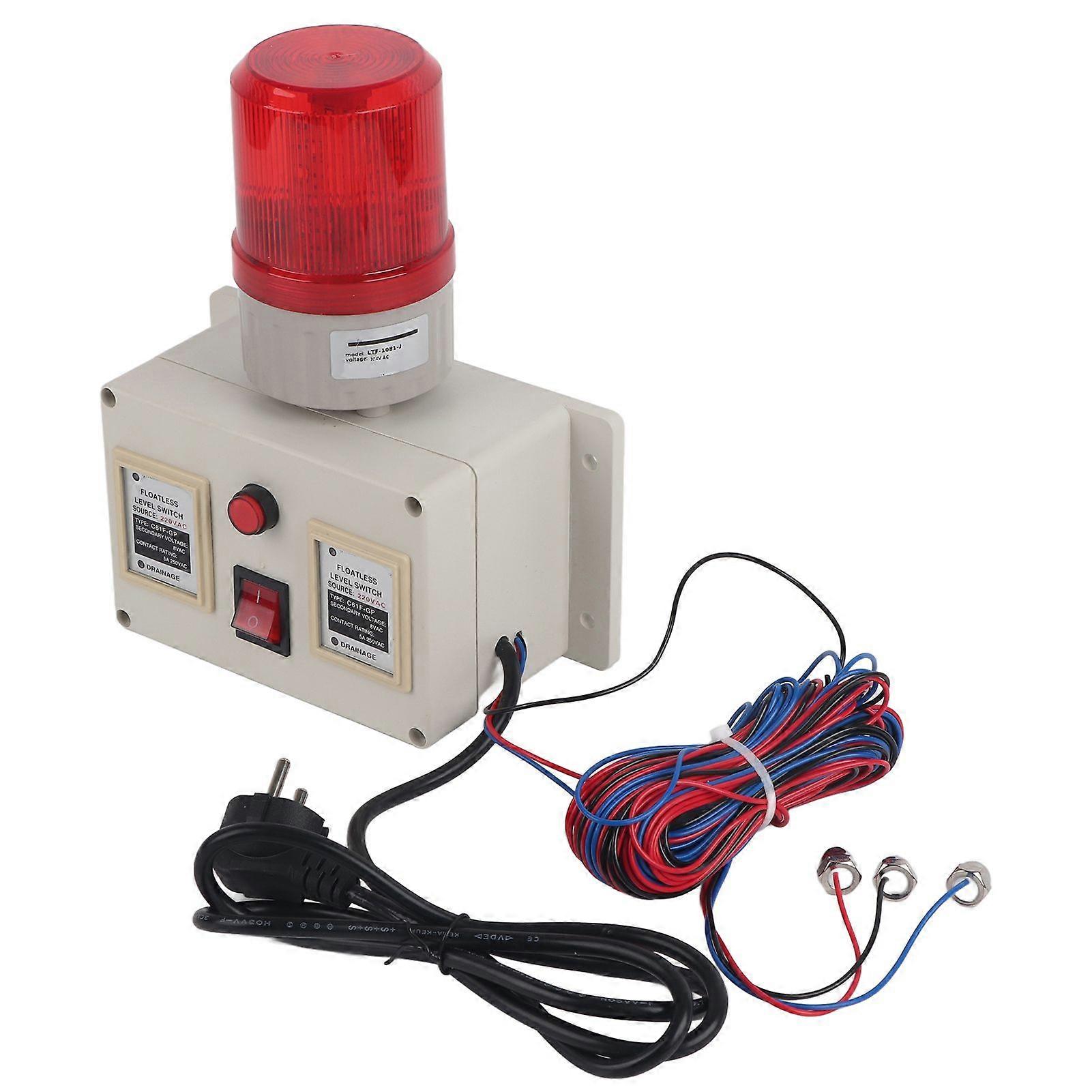 Wasserstands-Alarmsensor 90105dB Einstellbare Tanküberwachung Vollständiger Flüssigkeitsmangel