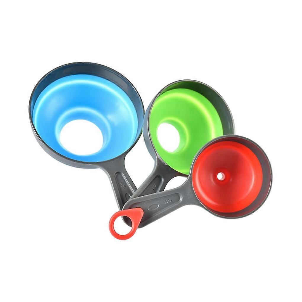 Silicone Funnel Jar Funnels Collapsible Kitchen Gadgets Diffuser for Bottles