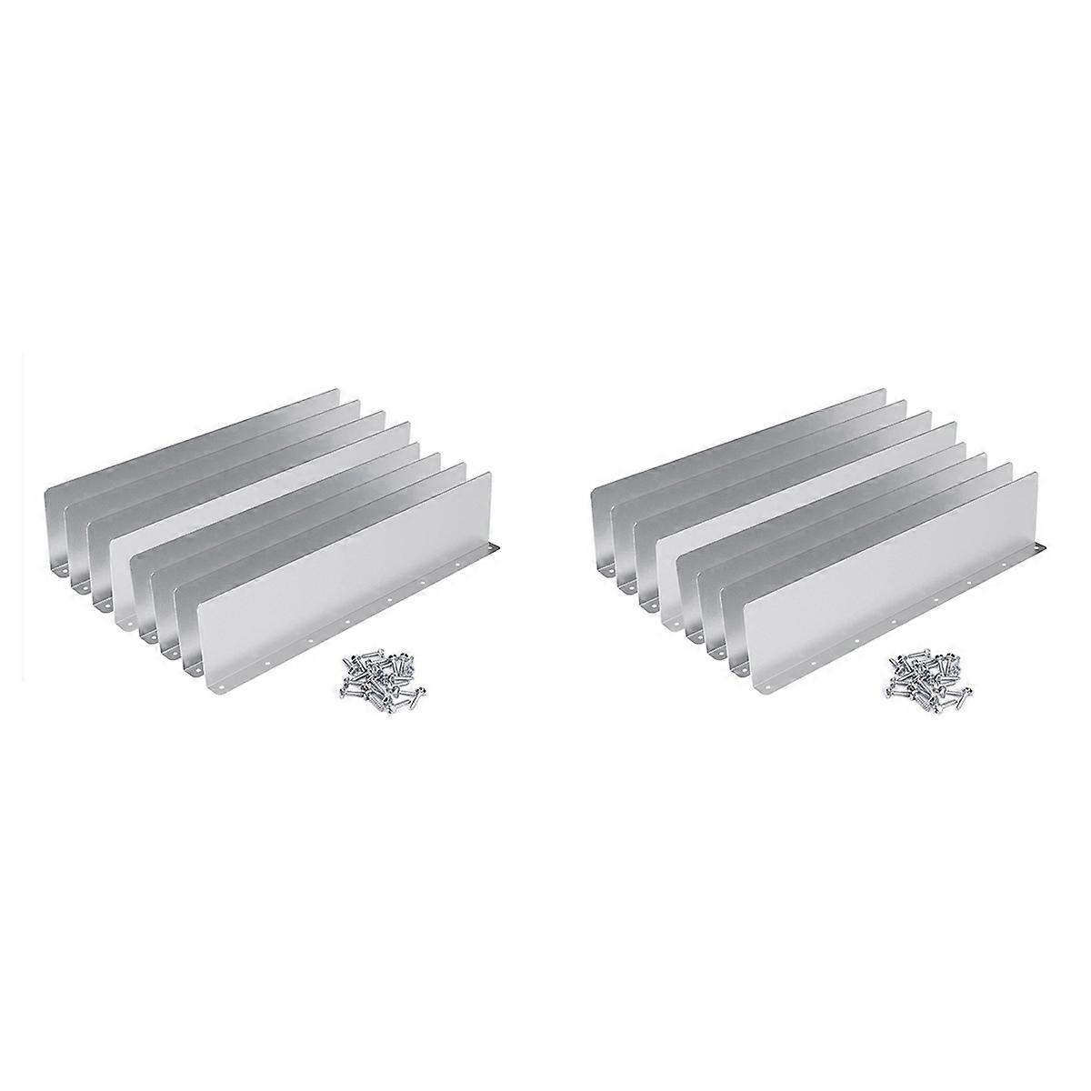 8Pcs Rain Gutter Gutter Splash Guards for House Roof Corner Diverter