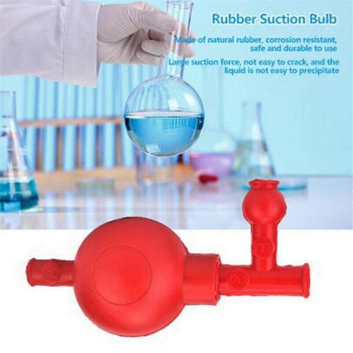 Three Way Quantitative Suction Ball Lab Suction Bulb Safe Pressure Quantitative Pipette Filler with