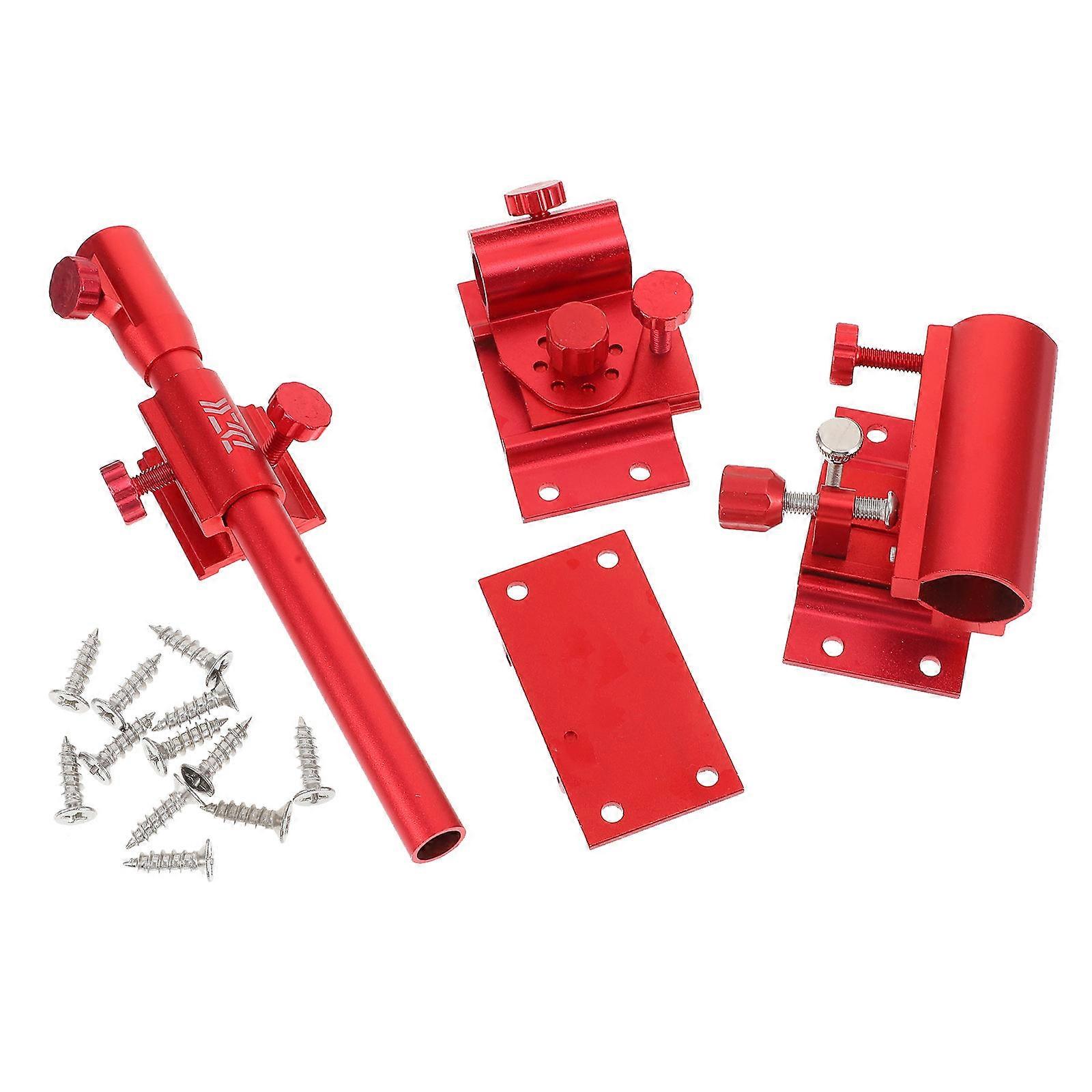 Boîte à canne à pêche avec support de parapluie en alliage d'aluminium pour usage extérieur, 1 lot