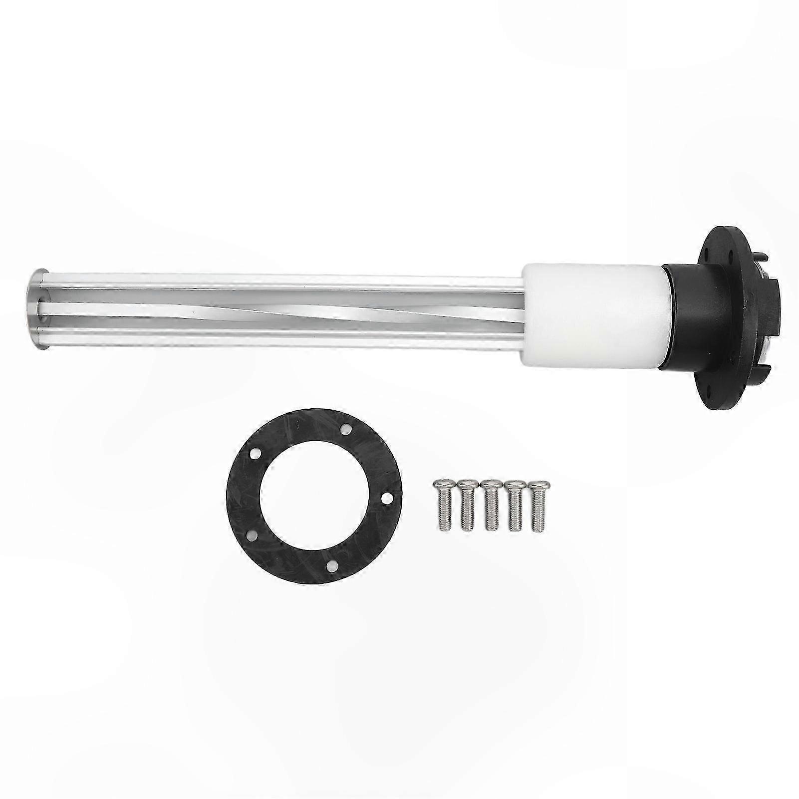 Universal 13.8" Mechanical Fuel Level Gauge with Gas Cap and Float for Vehicles, Boats, Trucks