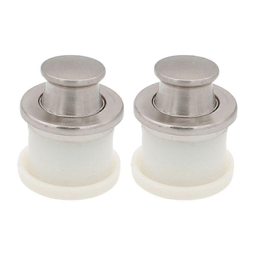 2pcs Zinc Alloy Embedded Furniture Handles Knobs Telescopic Spring Drawer Knobs