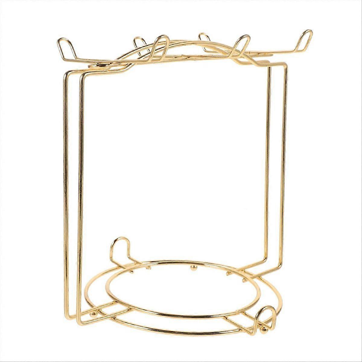 Coffee Cups Holder Stand Cup Plate Organizer