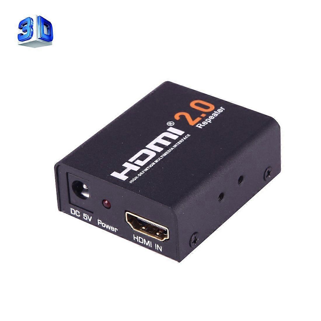 2160P Full HD HDMI 2.0 Amplifier Repeater, Support 4K x 2K, 3D