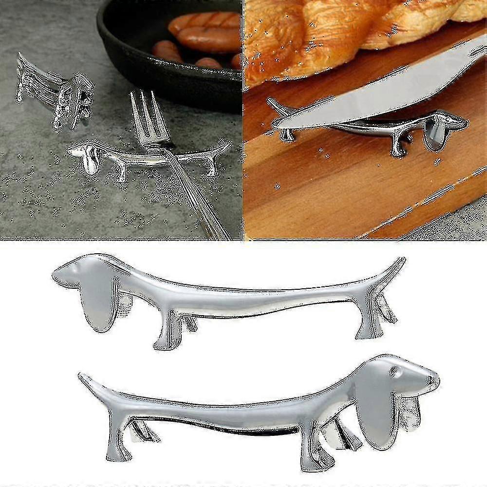 Dinner Table Cutlery Bracket Dog Deer Shape Chopsticks Holder Kitchen Supplies
