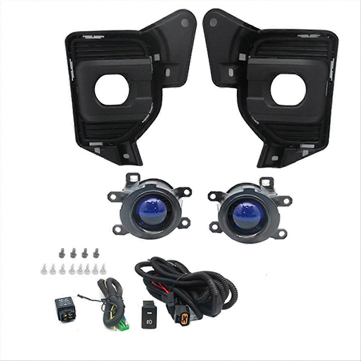 Car Front Bumper Fog Lights Assembly White Light for 