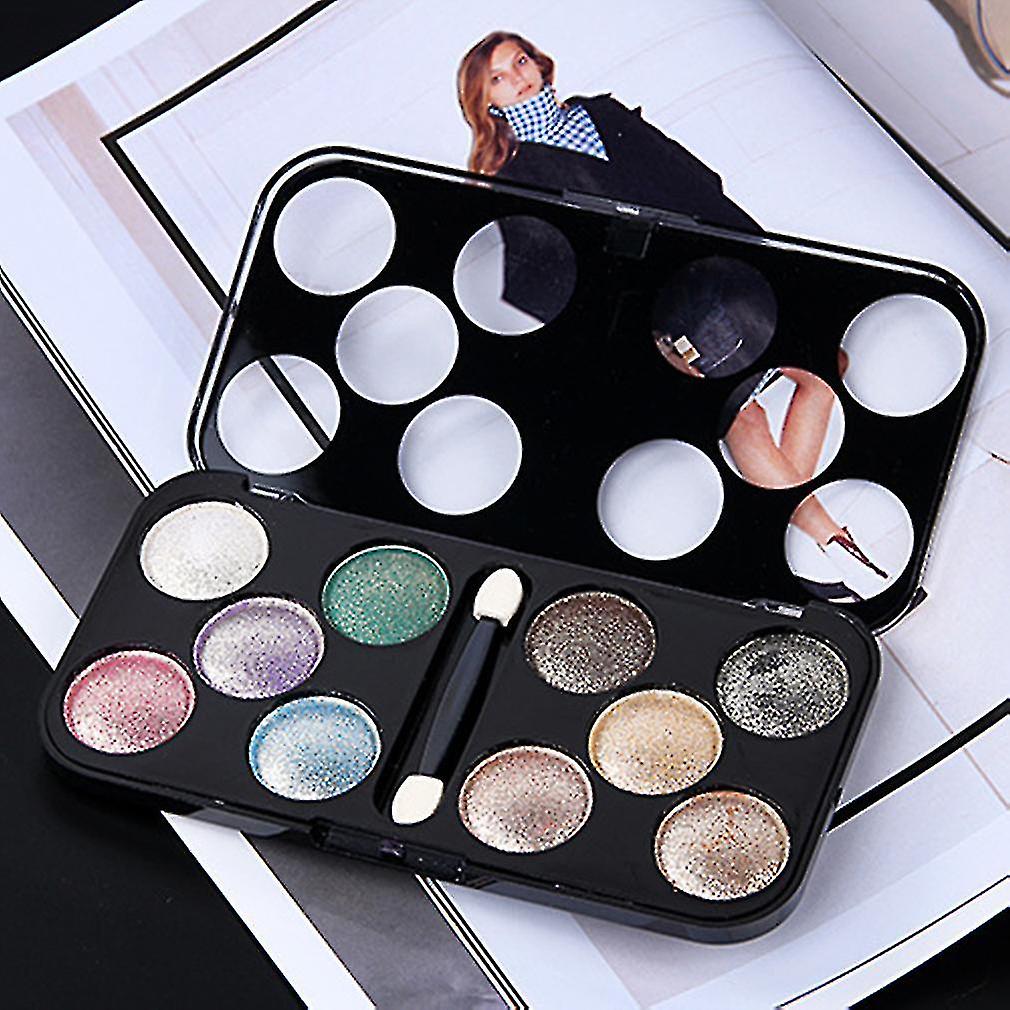 Natural Eyeshadow Matte Eye Shadow Palette Make Up Glitter Ten Colors Makeup