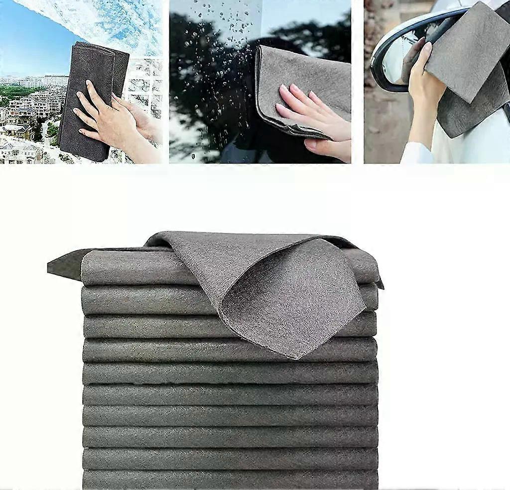 10 Pack Thickened Magic Cleaning Cloth Streak-Free Microfiber Cloth Reusable