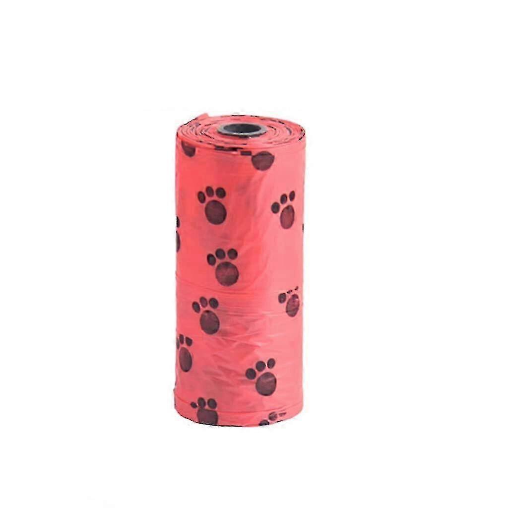 1 roll/15 pcs Piece Pets Pubs Dog Waste Settle Bag Disintegrated Cleaning Collection Waste Bag Color: Random. Useful and smart