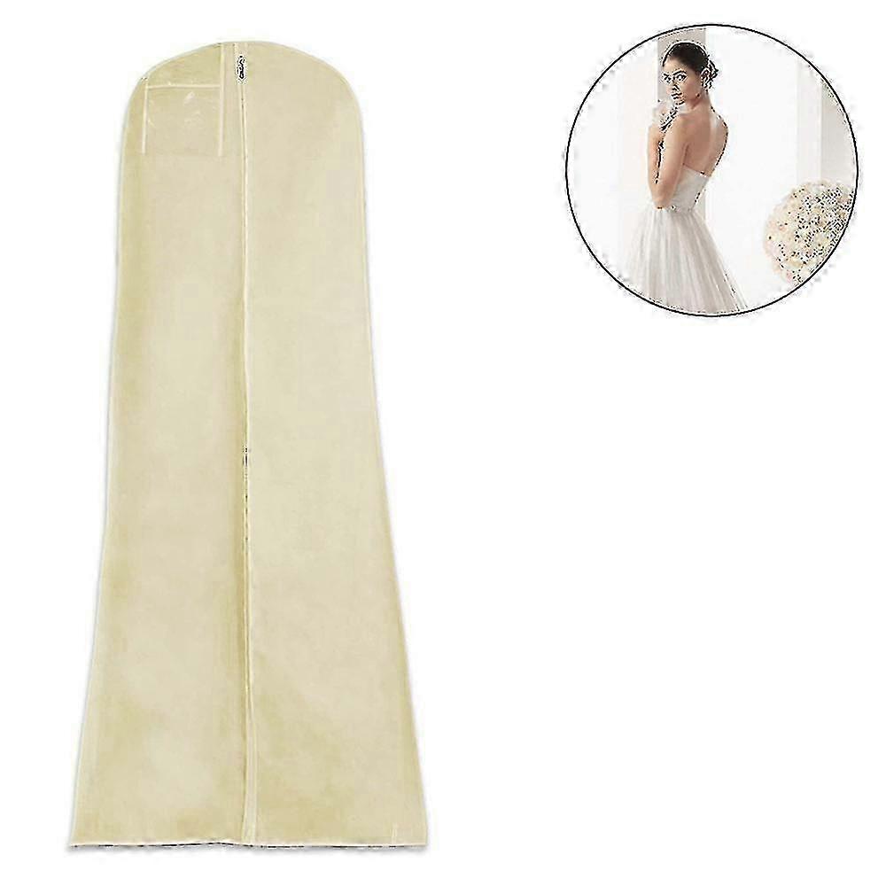 Grande housse à vêtements 180x80x22cm, anti-poussière, idéale pour ranger une robe de mariée en voyage.