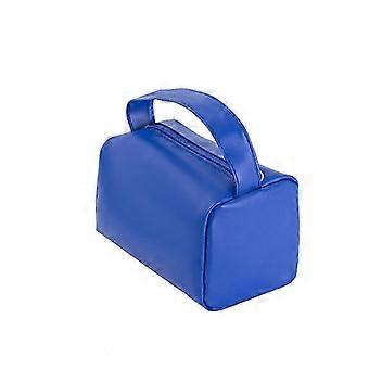 Bolsa de maquiagem portátil com zíper de grande capacidade 2025