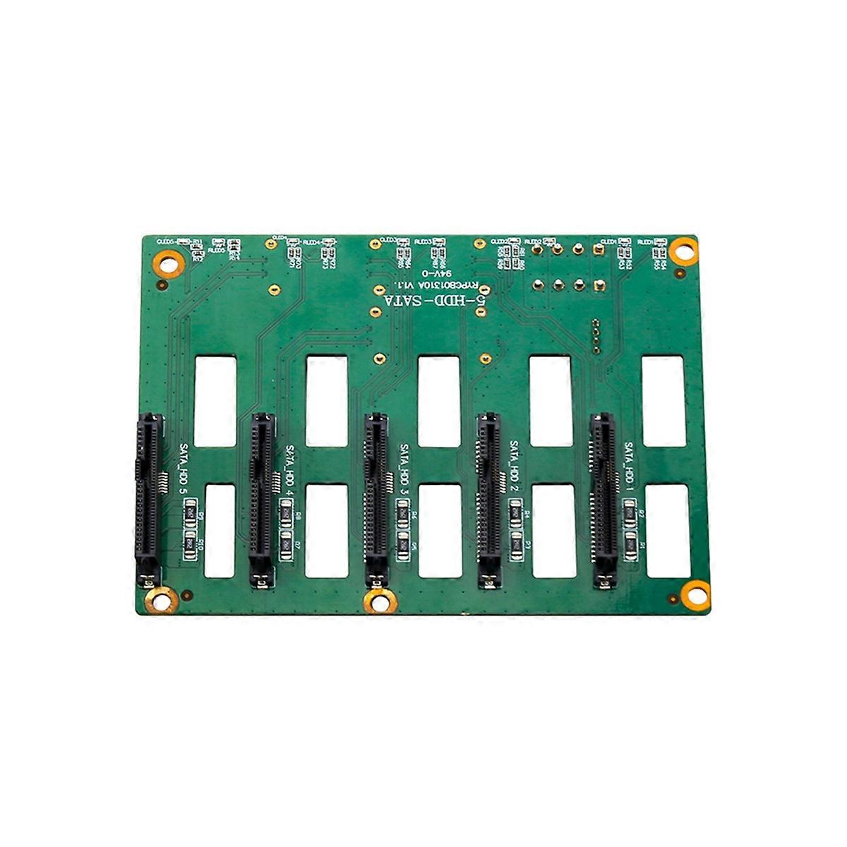 For -5 Disk Supports  -Swappable SAS Upgrades the Hard Disk Power Supply IC Hard Disk Interface Circuit Board