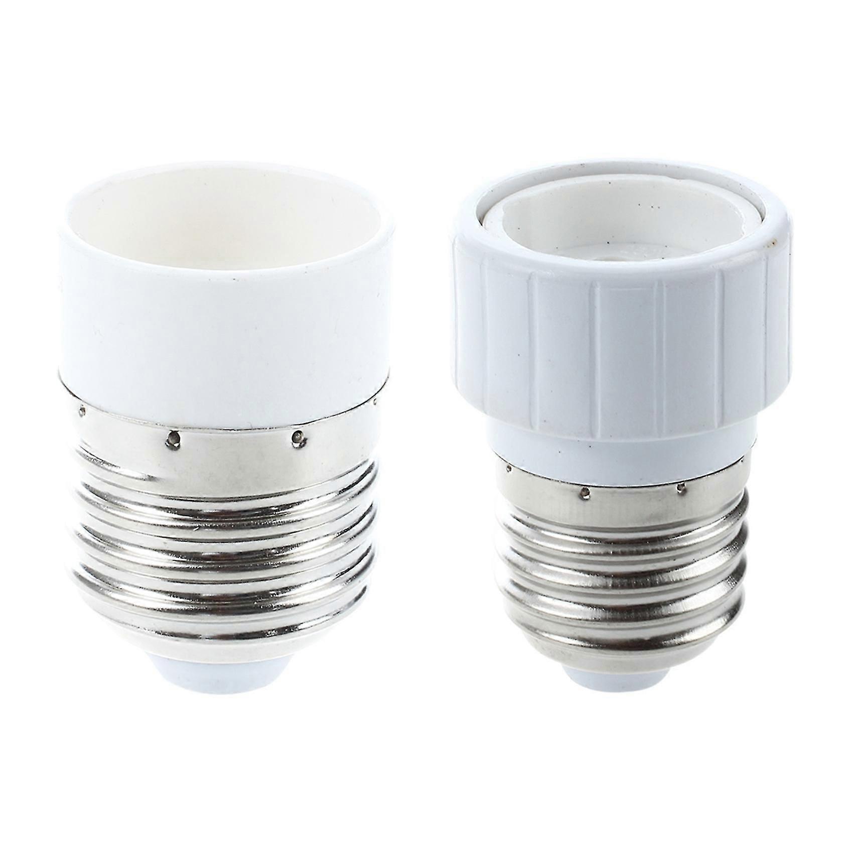 2 Pcs Lamp Adapter Lamp Socket: A & B