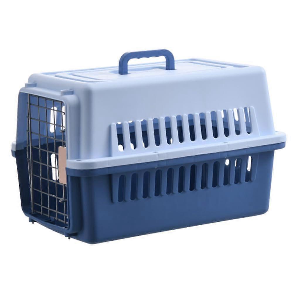 Aviation Box Fence Mounted Car Mounted Portable MediumSized Cat Bag Blue