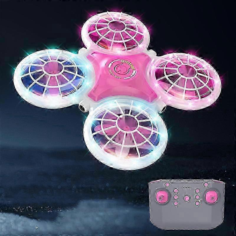 Smart Hovering Drone with Cool LED Lights & Obstacle Avoidance, Kids Mini Drone Toy, RC Quadcopter Remote Control Drone