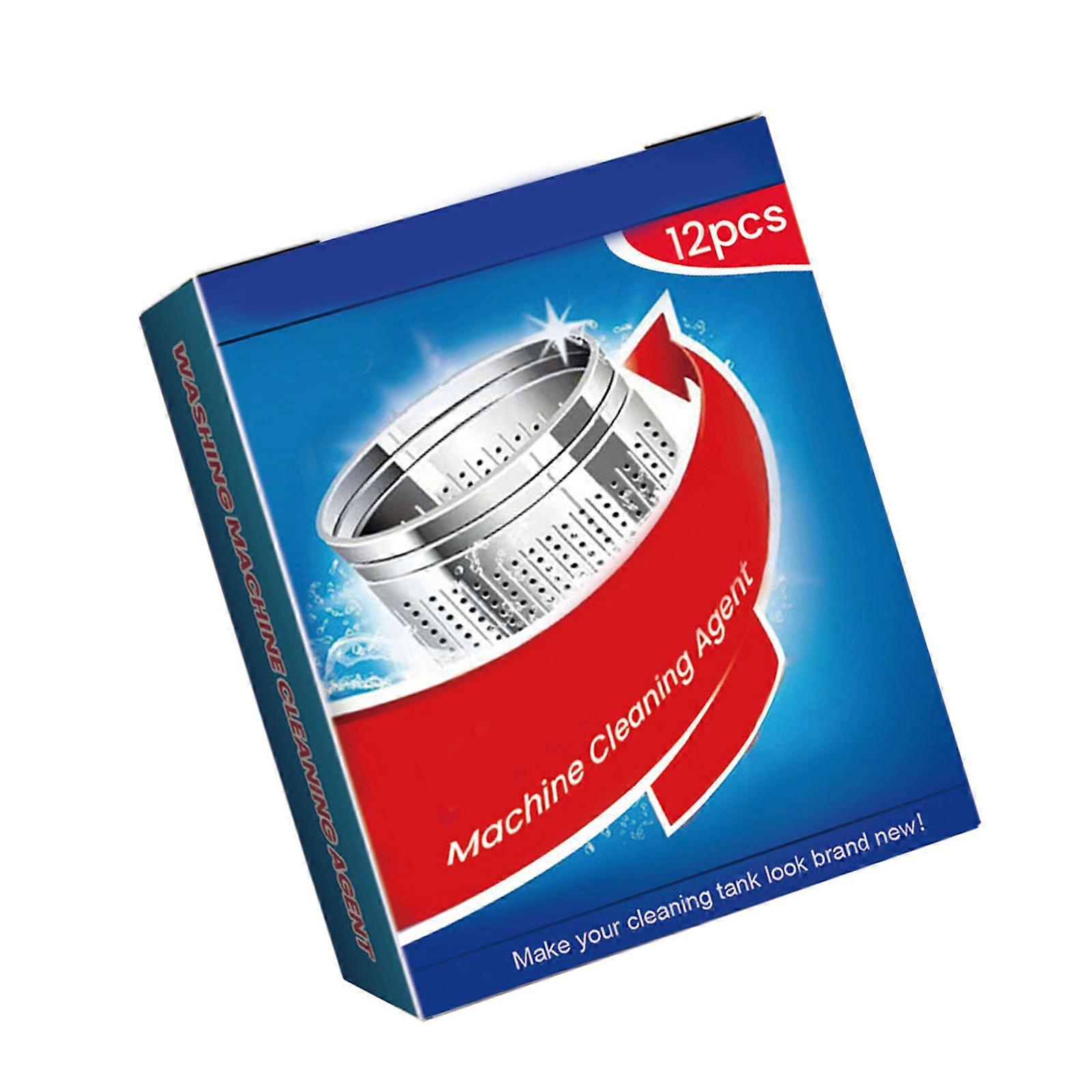 12PCS Washing Machine Cleaning Agent for Washing Machine Cleaner Freshener and Limescale Remover Multicolor