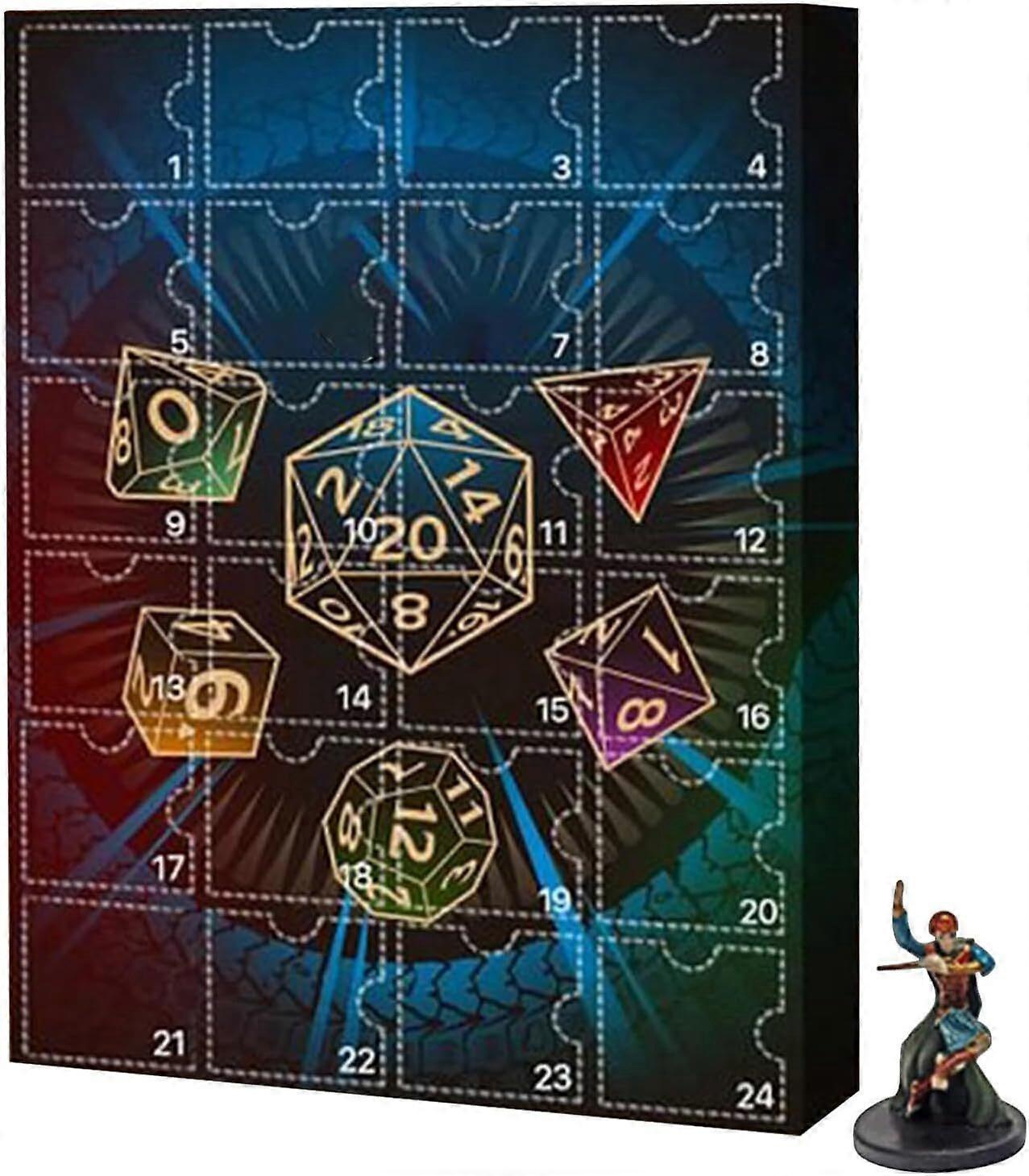 Dungeons Dragons Advent Calendar D.N.D 2024 | Christmas Countdown Calendar Toy