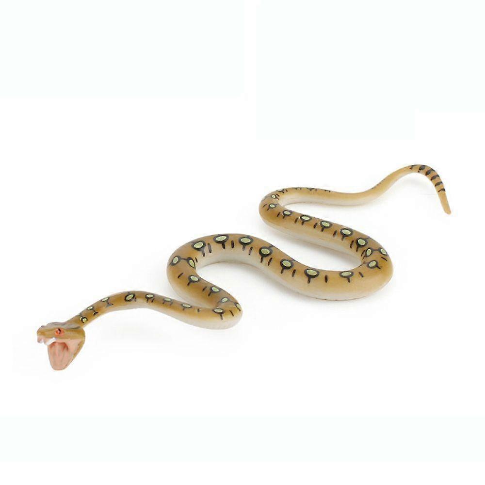 Funny Prank Props Halloween Scared Snake Toys Animal Model Rubber Snake Figure Simulation Snake