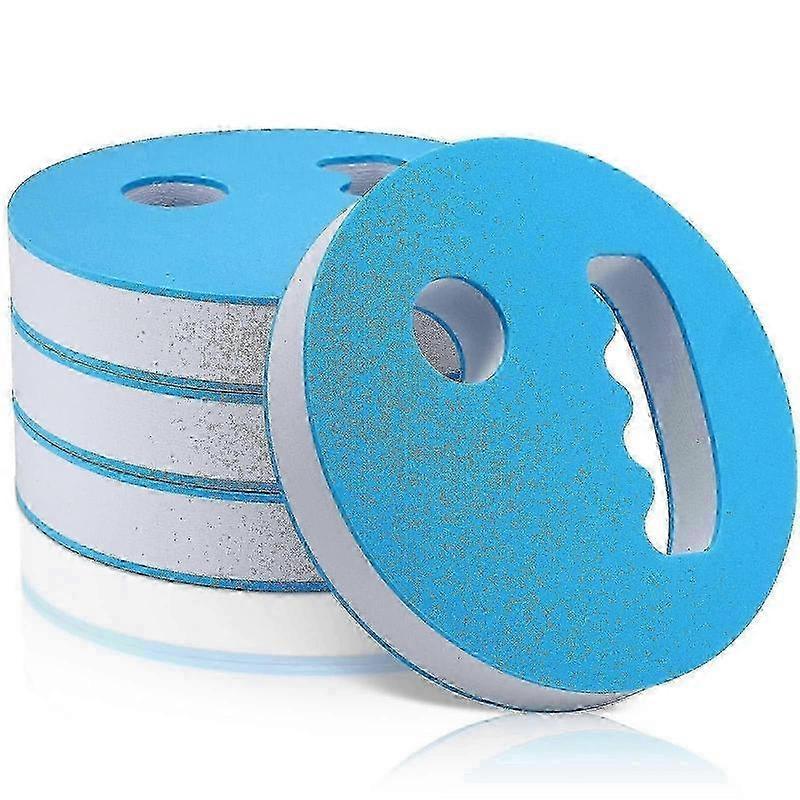 Adult-Use Pool Exercise Kit with 4 Pieces of Eva Foam Water Weights and Hand-Held Resistance Discs