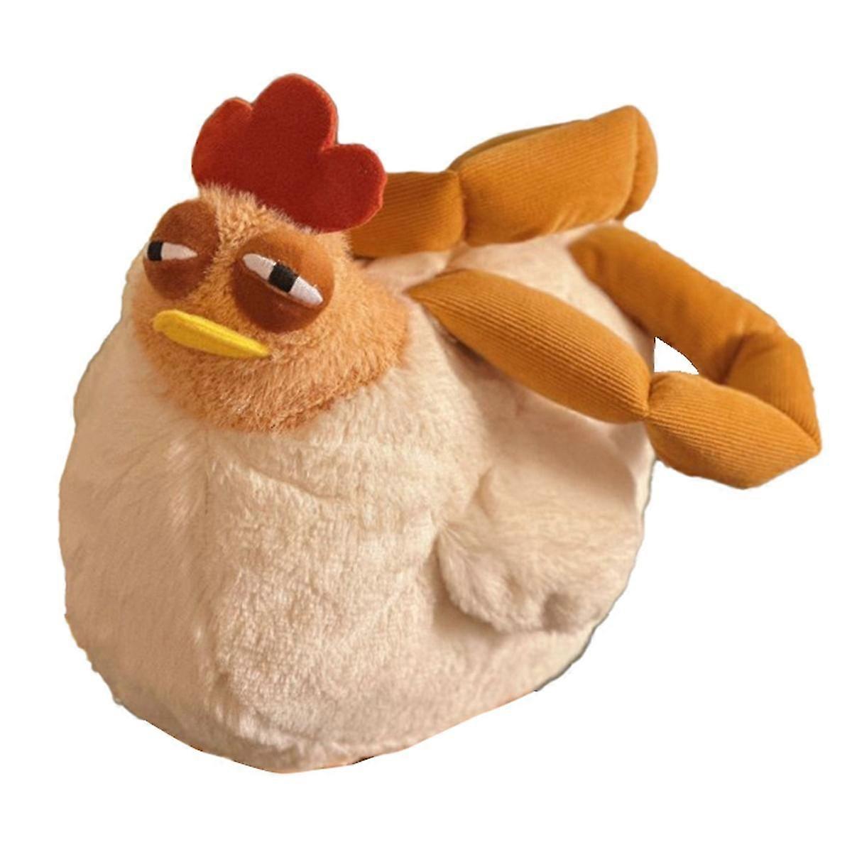 Funny Chick Plush Bag for Girls with Adjustable Shoulder Strap
