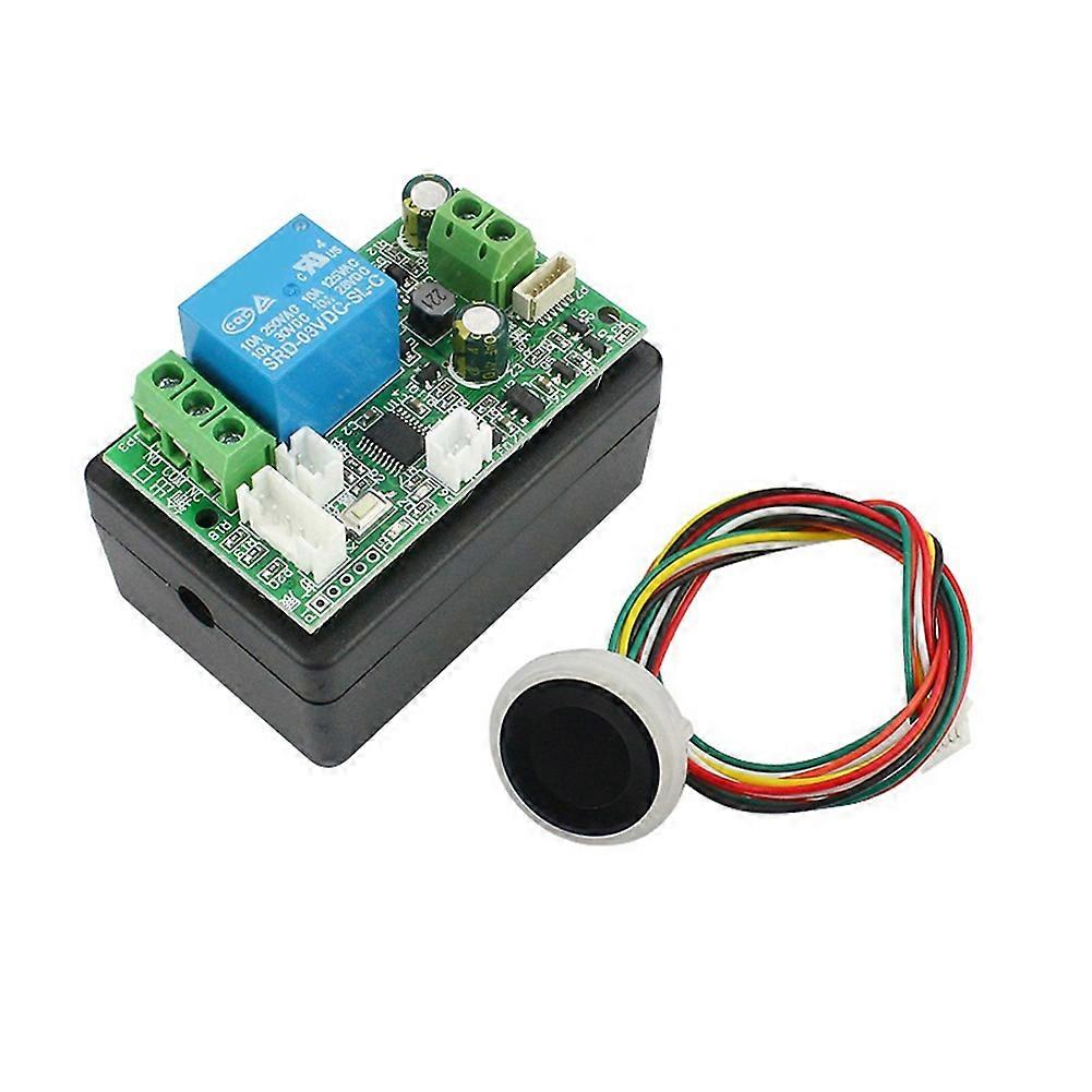 Access Control Fingerprint Control Board 7-30V Fingerprint Identification Module DIY Relay Door Lock Controller, S3
