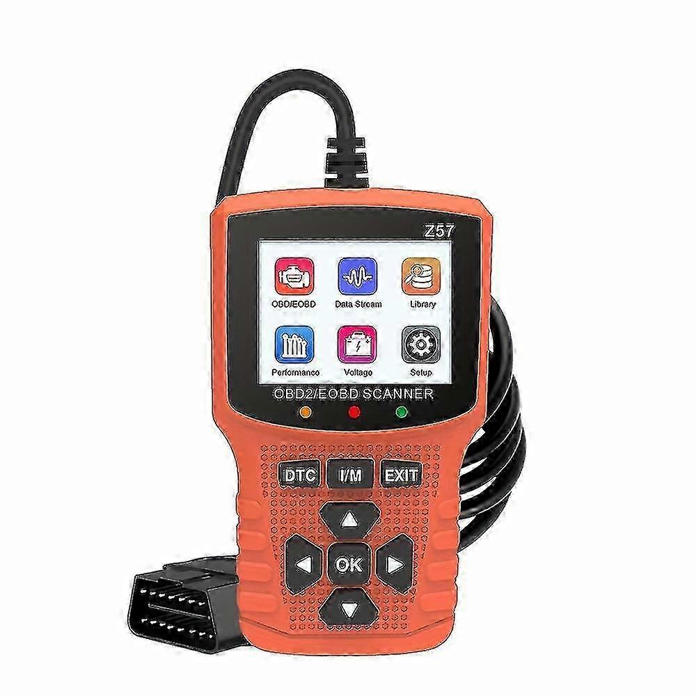 Z57 Obd2 Scanner, Car Engine Troubleshooting Tool Fault Code Diagnostic Device, Car Battery Voltage Tester