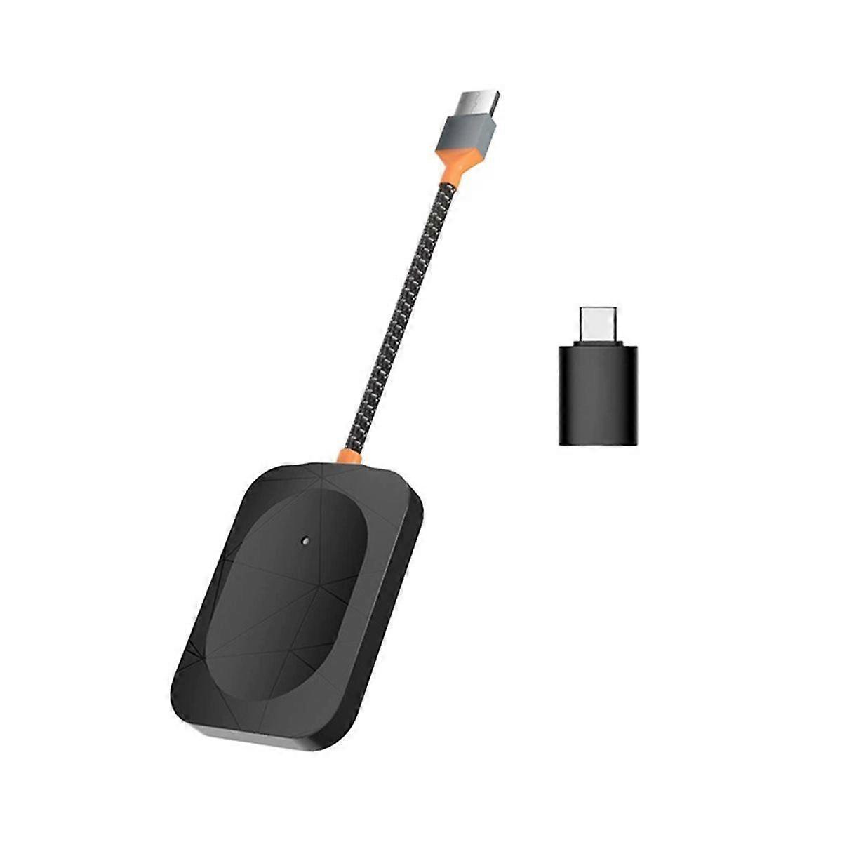 Wireless CarPlay Adapter,USB Dongle Converts CarPlay & Android Auto,Fast Auto Connect,Fit for IOS 10