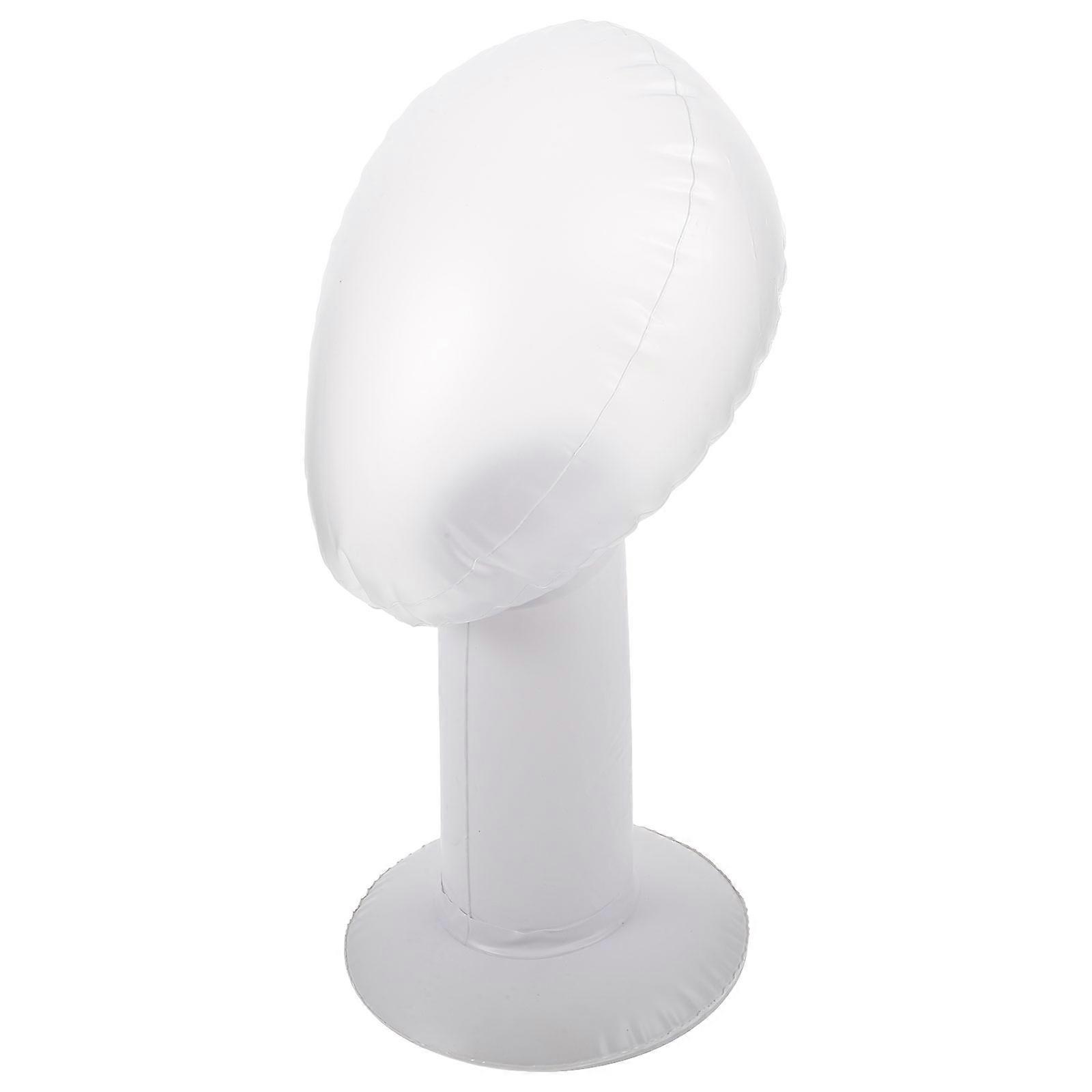PVC Inflatable Mannequin Head Model for Display Use Wig Display Stand