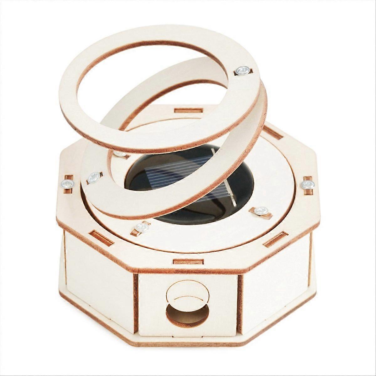 DIY Solar Double Ring Model Science Kit Technology Physics Material Kit Experimental Tool Kit Learning DIY Toy Kit