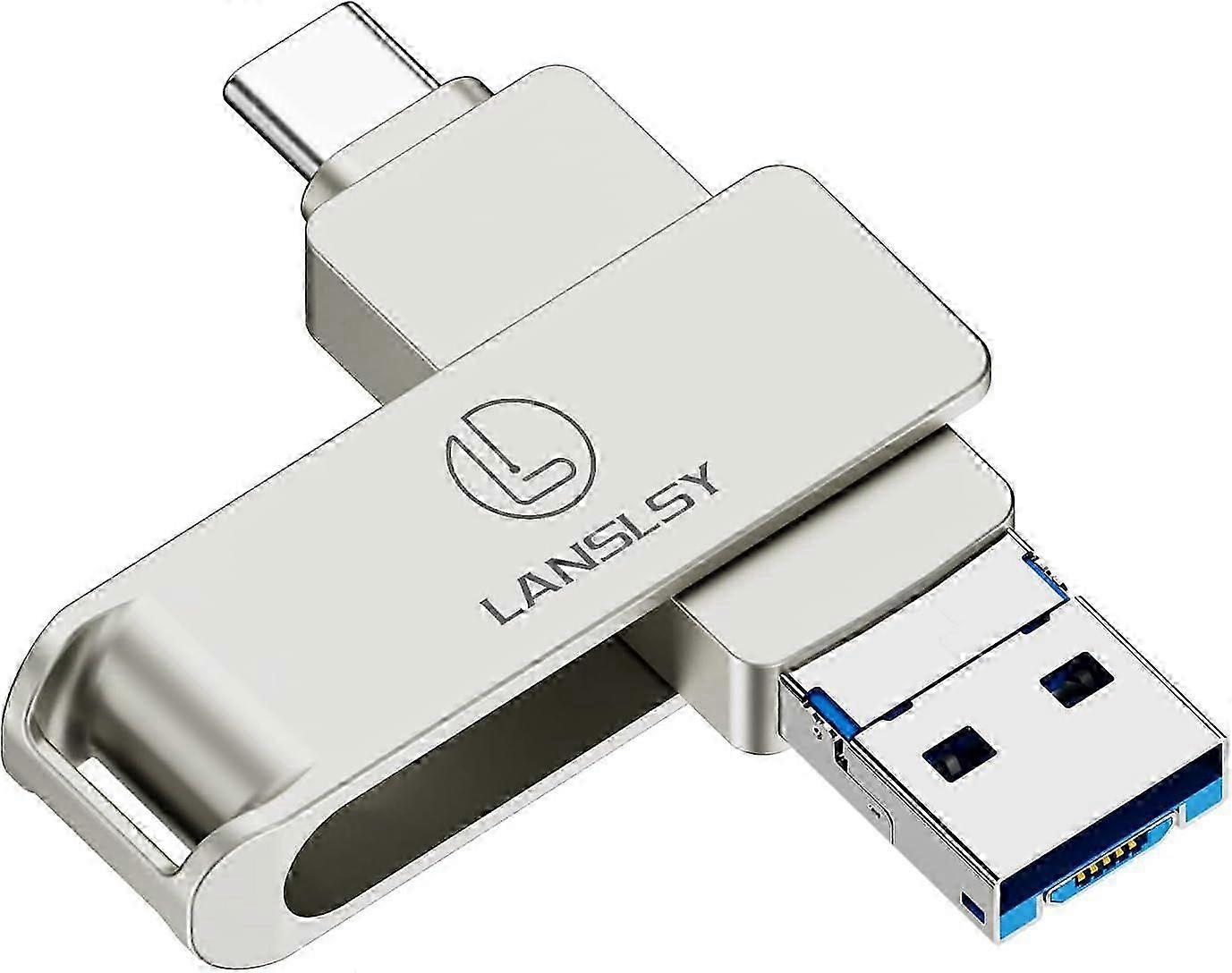 2025 Latest Model USB C Flash Drive 128GB Memory Stick USB 3.0 Type C Flash