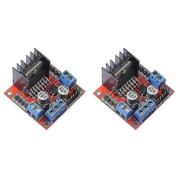 2-Pack L298N Motor Driver Controller Board Module Double H-Bridge DC Stepper for Ar-Duino Electrical Project