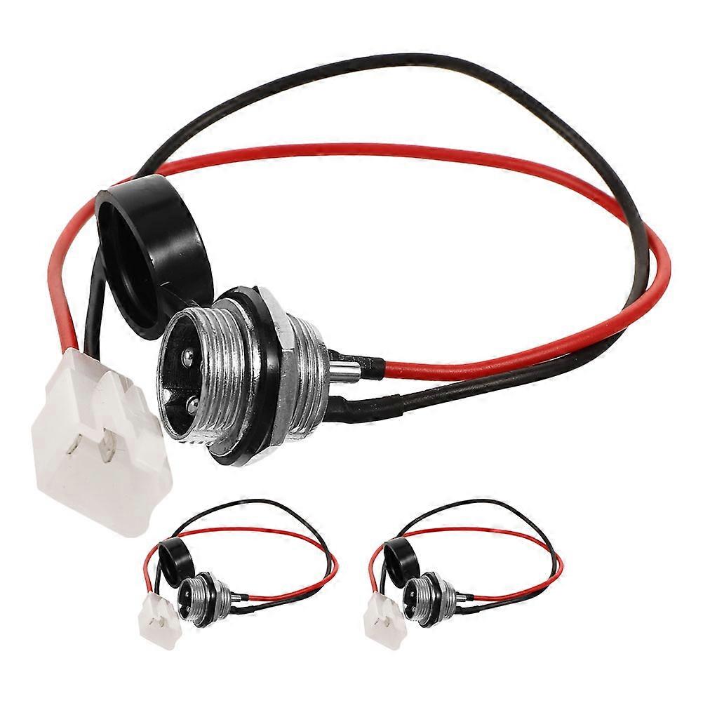 Electric Scooter Charging Port Connector for Versatile Use with 3Pcs Item