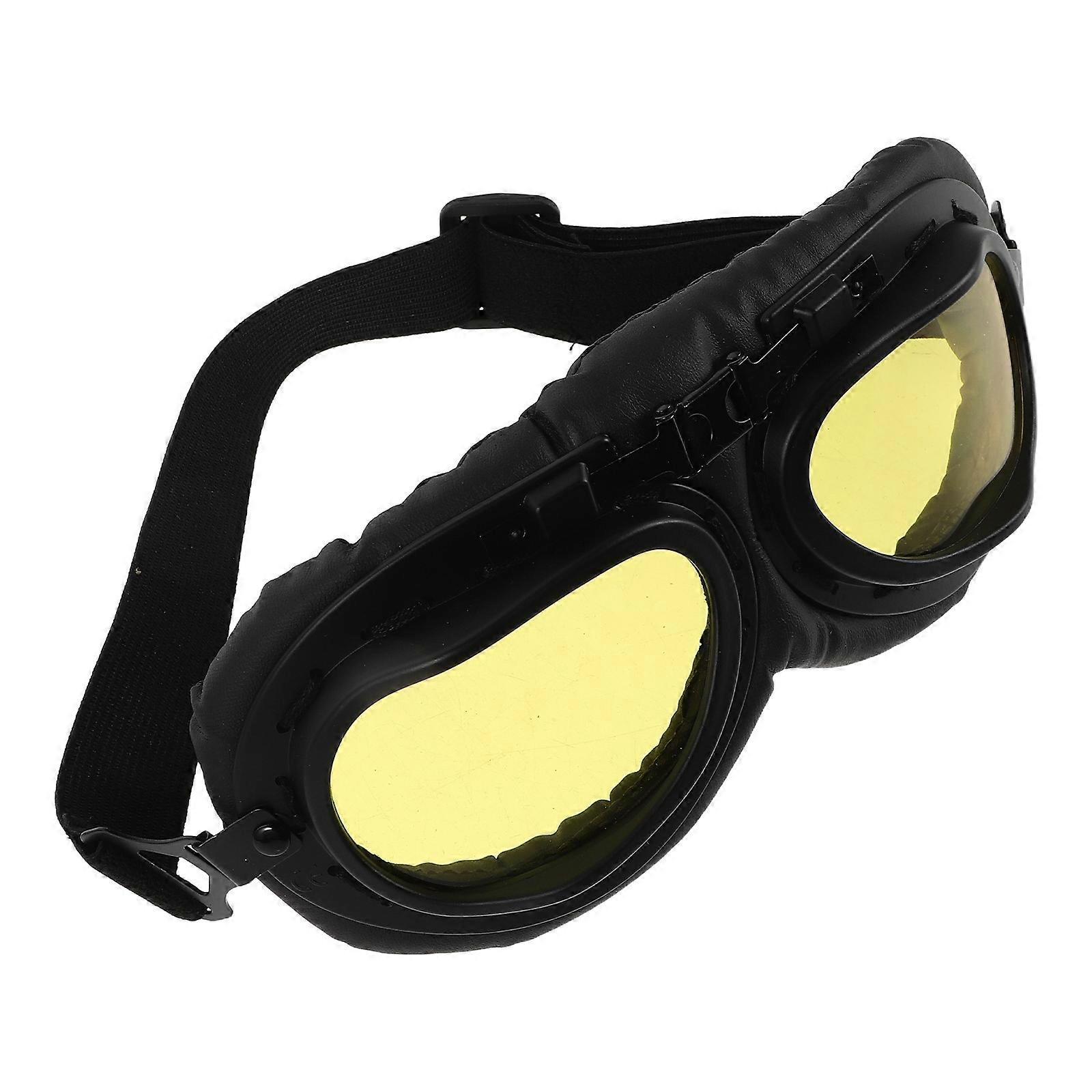 Windproof Motorcycle Goggles for Riding with Anti-Fog Lens