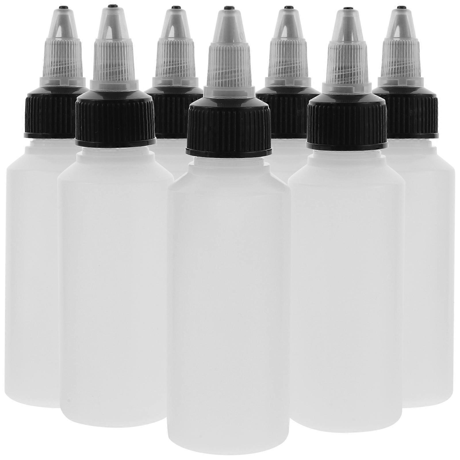 Liquid Dispensing Bottles Squeeze Bottles Home Use 2oz/60ml Refillable 20pcs
